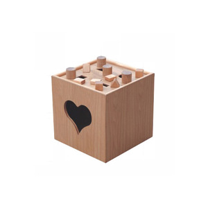 ลูกบาศก์ไม้จินยูสำหรับเด็ก ของเล่นฝึกพัฒนาการทางปัญญา ขนาดเดียว - Product Image 1