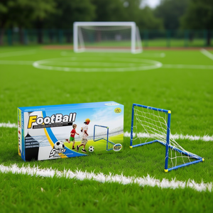 Mi Casita Football Toy 14Cm Ball Plastic Iron Goal Set For Kids Outdoor Play - Product Image 2