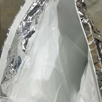 Enveloppe isotherme en aluminium biodégradable pour la livraison d'aliments et de bonbons/en-cas