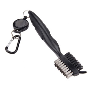 <span class=keywords><strong>Logo</strong></span> personnalisé Accessoires d'outils de brosse de club de <span class=keywords><strong>golf</strong></span> Brosse de nettoyage de club de <span class=keywords><strong>golf</strong></span> à coin <span class=keywords><strong>2</strong></span> faces - Product Image 3