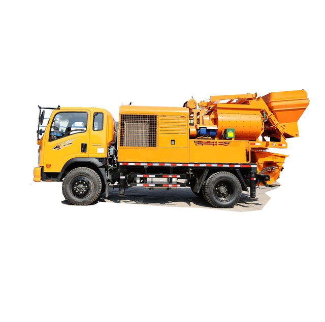Truck Mounted Concrete Mixing Pump Jbc50/500 From Realtop
