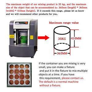 Nueva Mezcladora de Pintura Líquida para Paredes Exteriores y Azulejos de Piedra, Mezcladora con Motor, Máquina de Mezcla Automática - Product Image 3
