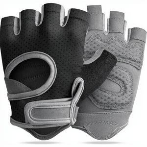 Men Half Finger <b>Weight</b> Lifting <b>Gloves</b> Premium Breathable Sports Wear OEM ODM Factory Wholesale Supplier - Product Image 1