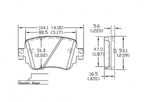 D1779 <span class=keywords><strong>pastiglie</strong></span> dei <span class=keywords><strong>freni</strong></span> con qualità OE, precisamente compatibili con più modelli classici come Volkswagen <span class=keywords><strong>Golf</strong></span> e Sharan - Product Image 6
