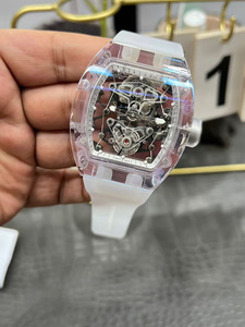 Orologio Meccanico Automatico di Lusso 5602 con Cristallo Zaffiro, Forma Cilindrica, Sportivo, Resistente all'Acqua, con Tourbillon, per Uomo e Donna - Product Image 3