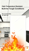 Plaques de plafond en aluminium résistantes à l'humidité et à l'huile pour cuisine et salle de bain, panneaux de plafond suspendus