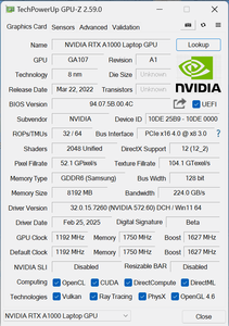 Carte graphique indépendante RTX A1000 8 Go Full Shape pour les joueurs haut de gamme et les professionnels RTX A1000 - Product Image 6