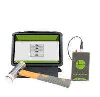Instrument d'essai de poteaux à faible déformation, instrument d'essai par ondes de réflexion à faible déformation pour les pieux de fondation