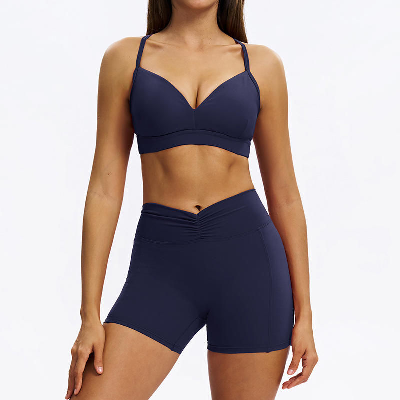 Bra+Shorts-Navy