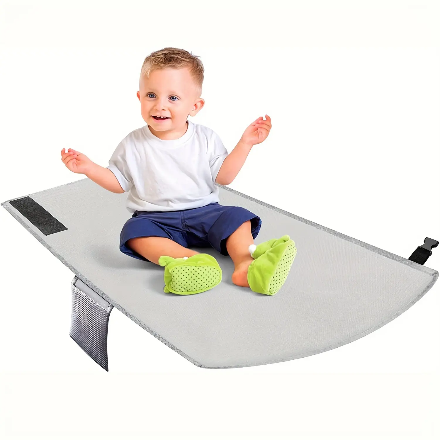 Airplane Seat Extender for Kids Toddler Travel Bed on Airplane ,Wide Airplane Seat Travel Bed Footrest