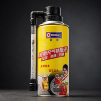 Aérosol de réparation et de colmatage de pneus de voiture 500 ml avec buse pour pneus sans chambre à air