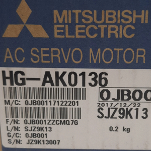 มอเตอร์ซีรีส์ PLC MR-J4 รุ่น HG-AK0136 AC HG-AK0236 - Product Image 3