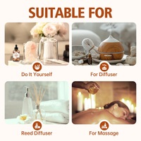 Huile essentielle de bois de santal indien 100% naturelle biologique OEM, diffuseur d'aromathérapie, parfums, huile de bois de santal naturelle