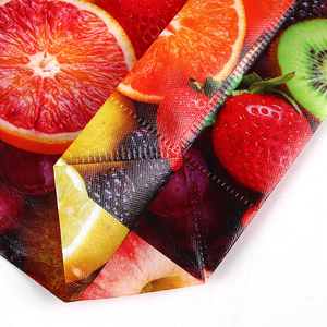 Bolsa de frutas reutilizable laminada a prueba de lluvia, bolsa de embalaje para verdulería - Product Image 3