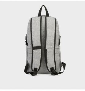 Sac à dos en nylon noir Oxford avec logo personnalisé, sac à dos pour ordinateur portable, sac à dos de bureau pour hommes - Product Image 2