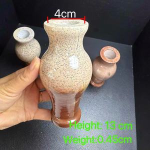 Set di <span class=keywords><strong>Vasi</strong></span> in Pietra Naturale Fatti a Mano, <span class=keywords><strong>Vasi</strong></span> in Terracotta Rustica <span class=keywords><strong>per</strong></span> Arredamento Casa, Ufficio ed Eventi - Product Image 2