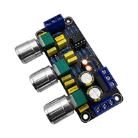 Penguat Audio Equalizer DIY HIFI NE5532 Papan Preamplifier Kontrol Nada Treble Bass Preamplifier Preamp Kontrol Nada Pre Amplifier
