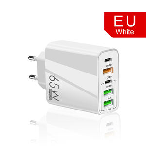 Adaptador de Fábrica com Carregamento Rápido de 65W, <span class=keywords><strong>3</strong></span> Portas USB e <span class=keywords><strong>2</strong></span> Tipo-C, Carregador Rápido PD para Celular 13 e 14, Pad, para Huawei e para Xiaomi - Product Image 2