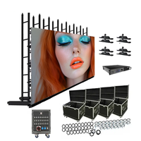 Video Wall LED P3.9 para DJ, con Unión sin Costuras, 500x500mm, Bloqueo Rápido, Alquiler para Eventos y Clubs