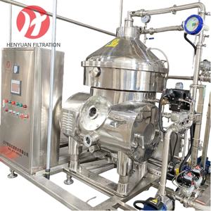 China merk fabriek schijfstackcentrifuge voor biergist - Product Image 1