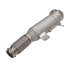 Tubos de escape de acero inoxidable de alto flujo para escudo térmico Porsche para <span class=keywords><strong>BMW</strong></span> M340i X7 <span class=keywords><strong>40i</strong></span> 540i <span class=keywords><strong>X4</strong></span> <span class=keywords><strong>40i</strong></span> 840i G20 B58 en caja pulida - Product Image 5