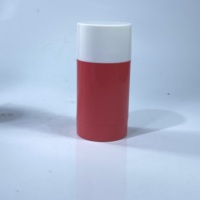 Contenant de déodorant en stick KUNDA KD-2322 de 75 ml, couleur personnalisée, logo givré, bouchon à vis, impression sérigraphique, baume de surface – Vente en gros