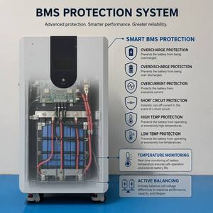 แบตเตอรี่ LiFePO4 51.2V 314Ah 15Kwh พร้อมระบบจัดการแบตเตอรี่อัจฉริยะ (BMS) และระบบตรวจสอบผ่านคลาวด์ สำหรับการจัดเก็บพลังงานภายในบ้าน - Product Image 3