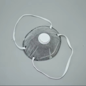 Masker CE FFP2 KN95 sekali pakai, Respirator anti debu keamanan industri dengan katup pernapasan bersertifikat EN149 - Product Image 3