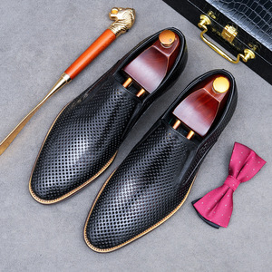 Zapatos Casuales Retro Personalizados para Hombre, Zapatos de Vestir Formales con Punta en Pico, Zapatos de Otoño con Aumento de Altura, Sandalias de Fábrica - Product Image 6