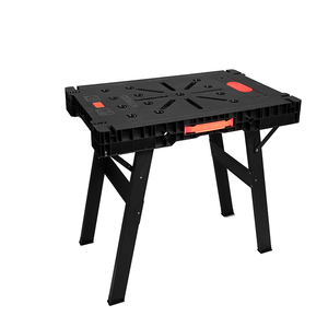 Banc de travail pliable, capacité 450 kg, hauteur réglable, table de travail portable avec pieds en aluminium - Product Image 1