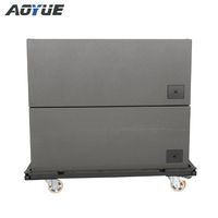 Système de Son Complet avec Double Subwoofer 18 Pouces, Enceinte Musicale, Subwoofer DJ