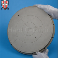 Disque chauffant en nitrure d'aluminium (AlN) pour plaques céramiques, mandrin à vide, haute conductivité thermique, pour PECVD CVD, D320