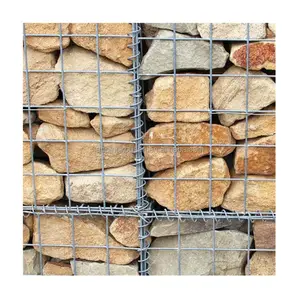 支持定制焊接1*2石笼箱聚乙烯涂层挡土墙石笼