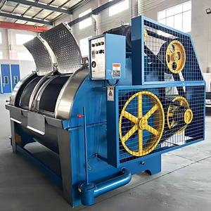 Laveuse industrielle, grande machine de nettoyage semi-automatique XGP à tambour de grande capacité, idéale pour les tâches de nettoyage en vrac. Stainle - Product Image 4