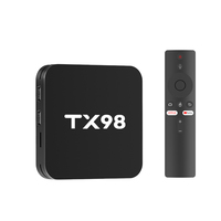 Reproductor Multimedia Inteligente 4K 2025, Superventas, Allwinner H313, Sistema Operativo Android 13, Control Remoto por Voz, Android TV Box TX98