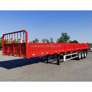 Semirremolque de Carga de 3 Ejes <span class=keywords><strong>y</strong></span> 60T a Precio Económico con Deflector Frontal para Transporte de Mercancías a Granel <span class=keywords><strong>y</strong></span> Minerales - Product Image 5