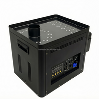 Machine à fumée verticale électrique LED 3000W, équipement à jet de fumée pour mariages, spectacles de DJ, en fer, DMX 6CH, télécommande