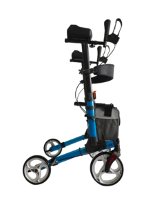 Strumenti di ausili per camminare leggeri regolabili in altezza con supporto in canna e borsa per la spesa - Product Image 3
