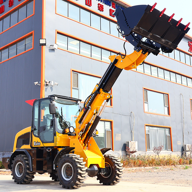Telescopic Wheel Loader 1.5TON Heavy Equipment Cheapest Articulated Machine Loader EPA EURO 5 Engine Diesel Front End Loader