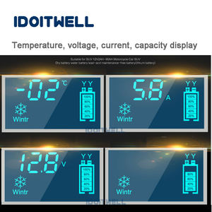 Productos de tendencia Cargador de batería de coche 12V 6A Reparación de pulso inteligente automática <span class=keywords><strong>AGEM</strong></span> GEL EFB Cargador de batería de plomo ácido de ciclo profundo 12V - Product Image 6