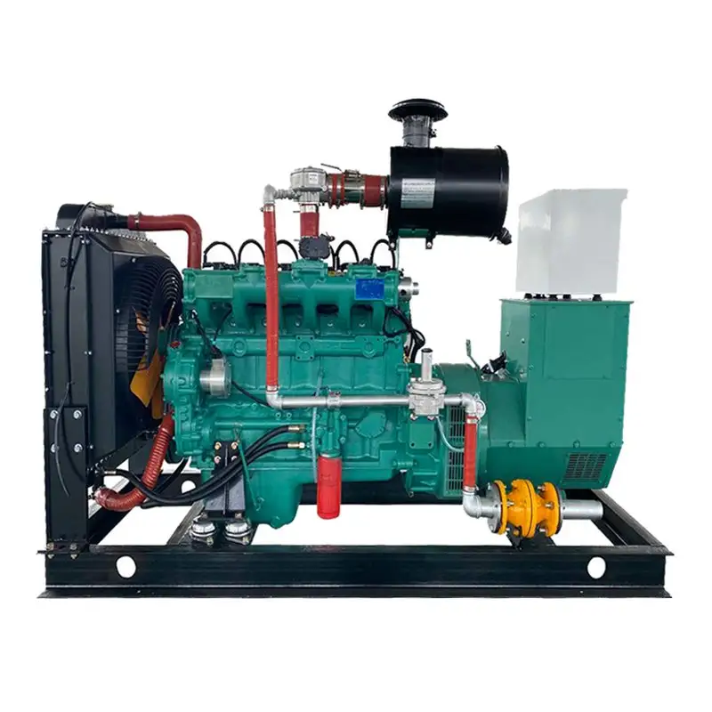 30kw 50kw 80kw 100kw 120kw 125kva 150kw 200kw 250kw standby industrial silent natural gas biogas LPG engine generator with CHP
