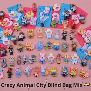 Zootopia Blind Bag Miniature Scultura in Resina Epossidica Artigianale Fai <span class=keywords><strong>da</strong></span> Te <span class=keywords><strong>a</strong></span> Forma di Animale Colore Personalizzabile Decorazione Casa Piccolo Regalo - Product Image 2