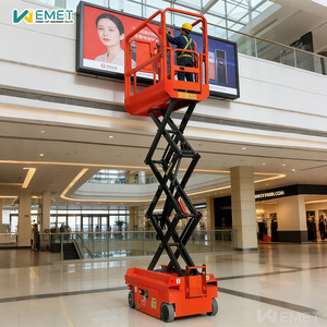 Compact 3m 4m 6m Mini Scissor <strong>Lift</strong> Self-propelled Electric Hydraulic Mobile Platform <strong>Small</strong> Aerial <strong>Lift</strong> for Indoor Maintenance - Product Image 4