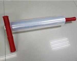Store Transparent 5 Inch 80 Gauge <b>Shrink</b> Film <b>Shrink</b> Mini Wrap with Dispenser Pallet Wrap Stretch Film <b>Plastic</b> Wrap Industrial - Product Image 4