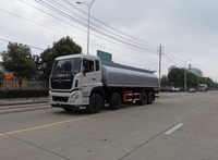 Camion-citerne de transport de liquides QTD Tianlong 8X4 neuf, 21 m³, 31 tonnes de charge utile, conduite à gauche, pour distribution d'eau purifiée