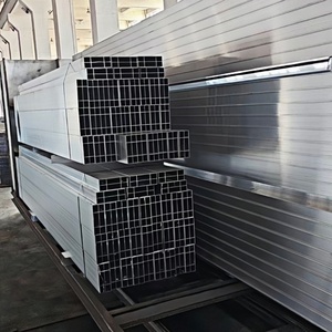 Tube carré en aluminium creux, alliage série 6000, surface polie miroir, durable pour <span class=keywords><strong>appartement</strong></span>, villa, sol - Product Image 4