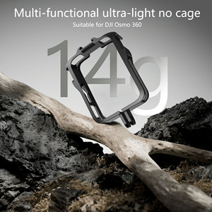 Telaio/Scocca Protettiva Adatto per DJI OSMO 360, con <span class=keywords><strong>Tre</strong></span> Interfacce Cold Shoe per l'Installazione di Luci di Riempimento Accessorie - Product Image 1