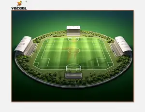 आउटडोर गार्डन घास कालीन फुटबॉल मैदान खेल फर्श सिंथेटिक टर्फ लॉन भूनिर्माण के लिए कृत्रिम घास