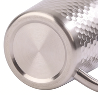 Tasse à café en acier inoxydable 304 de qualité alimentaire, tasse à boire en acier inoxydable, tasse en métal pour l'extérieur, adaptée aux boissons chaudes et froides