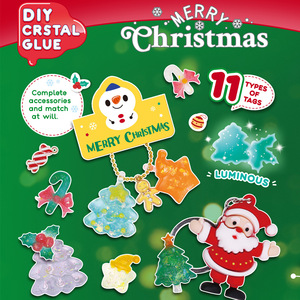 Fun Kids DIY Take-Apart Christmas <span class=keywords><strong>Plastilina</strong></span> Toy Color Play Dough Art Craft para pintar hecho <span class=keywords><strong>de</strong></span> plástico duradero - Product Image 2